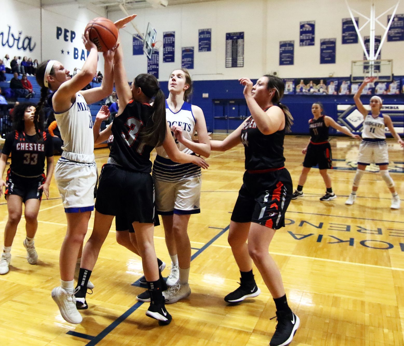 Freeburg 36, Chester 29
